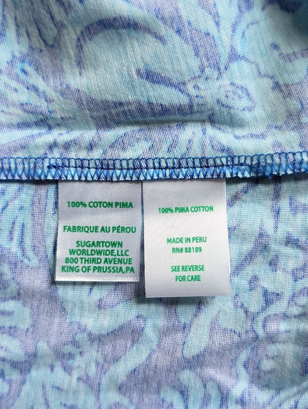Lilly Pulitzer Martnique Blue Cody Short Sleeve Dress - Picture 7 of 7